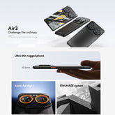 IIIF150 Air3 Rugged Phone Dual SIM Night Vision Camera 12GB+512GB